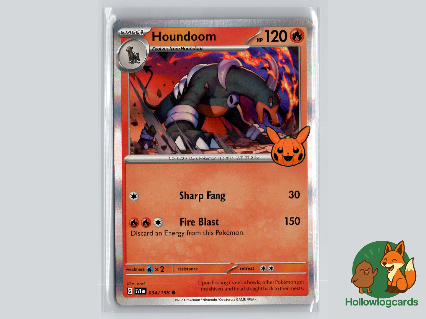 Image of Houndoom Trick or Trade 2023 #34
