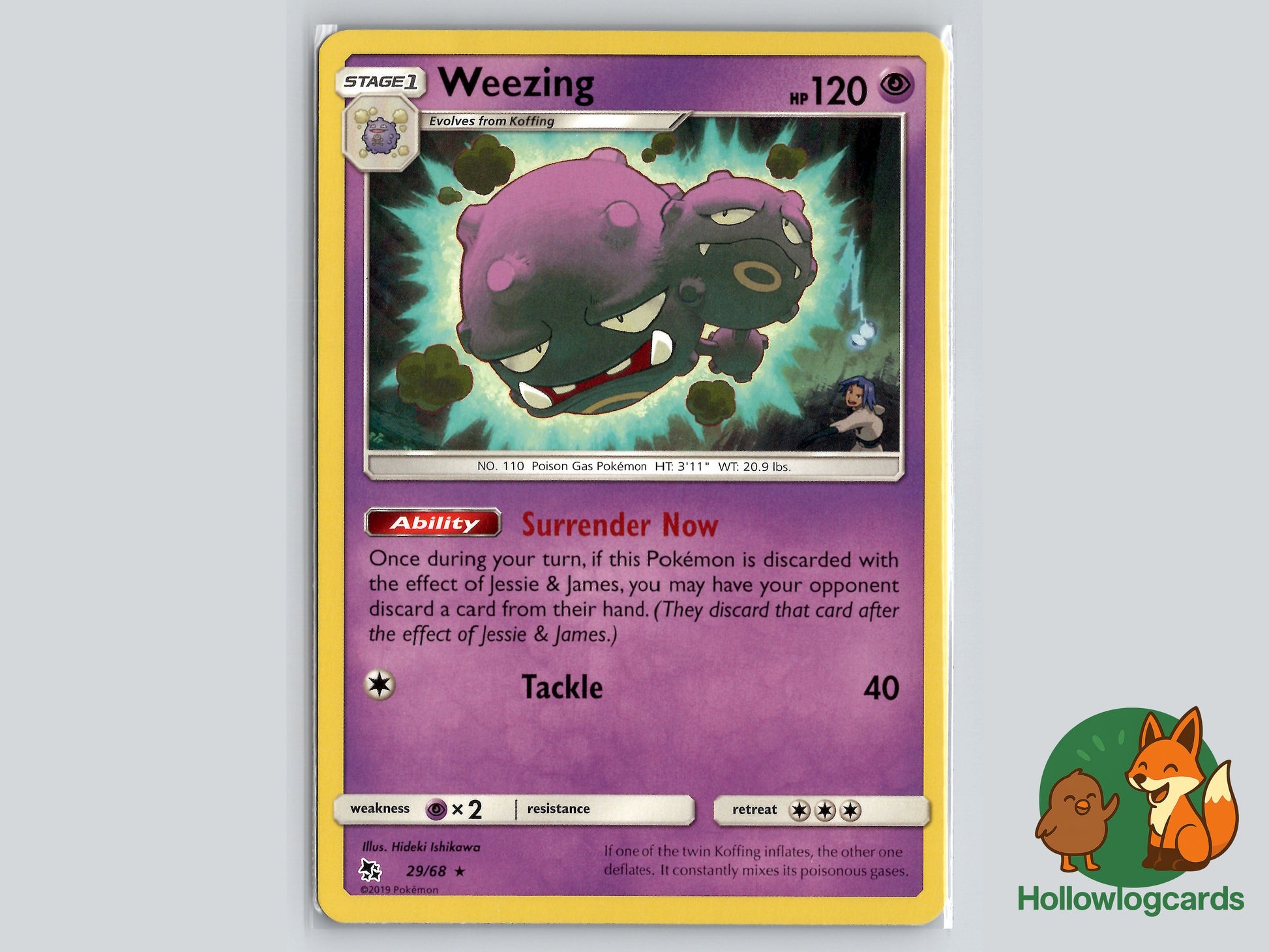 Image of Weezing Hidden Fates (HIF) #29