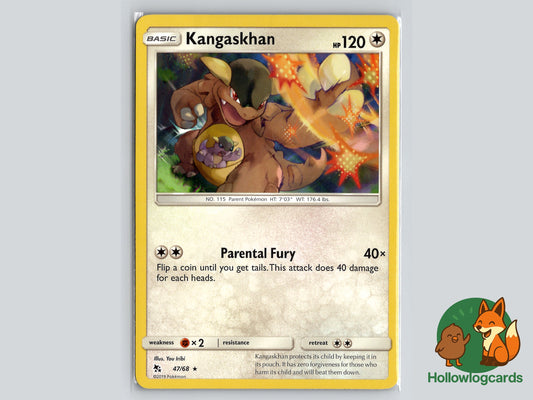 Image of Kangaskhan Hidden Fates (HIF) #47