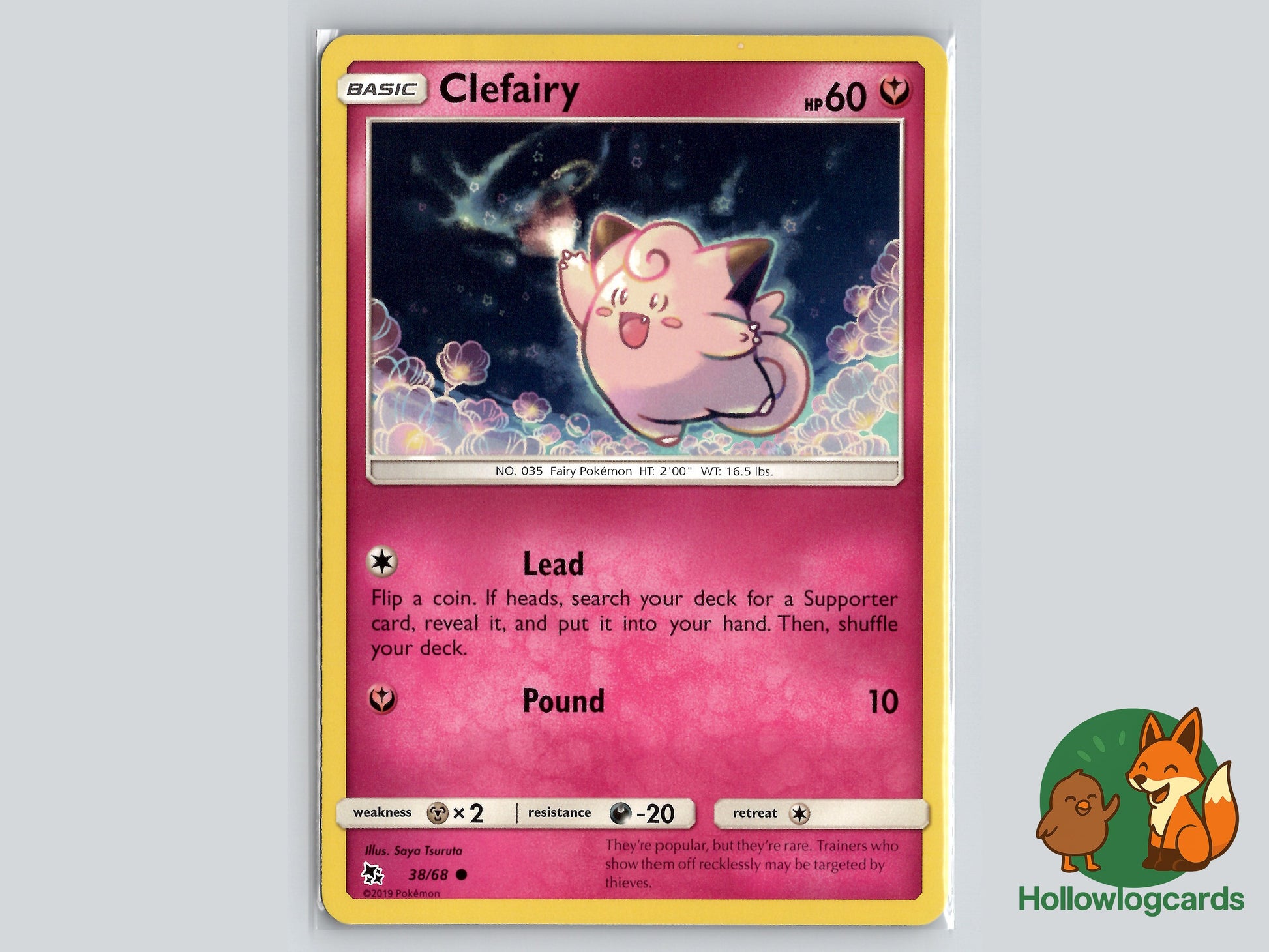 Image of Clefairy Hidden Fates (HIF) #38