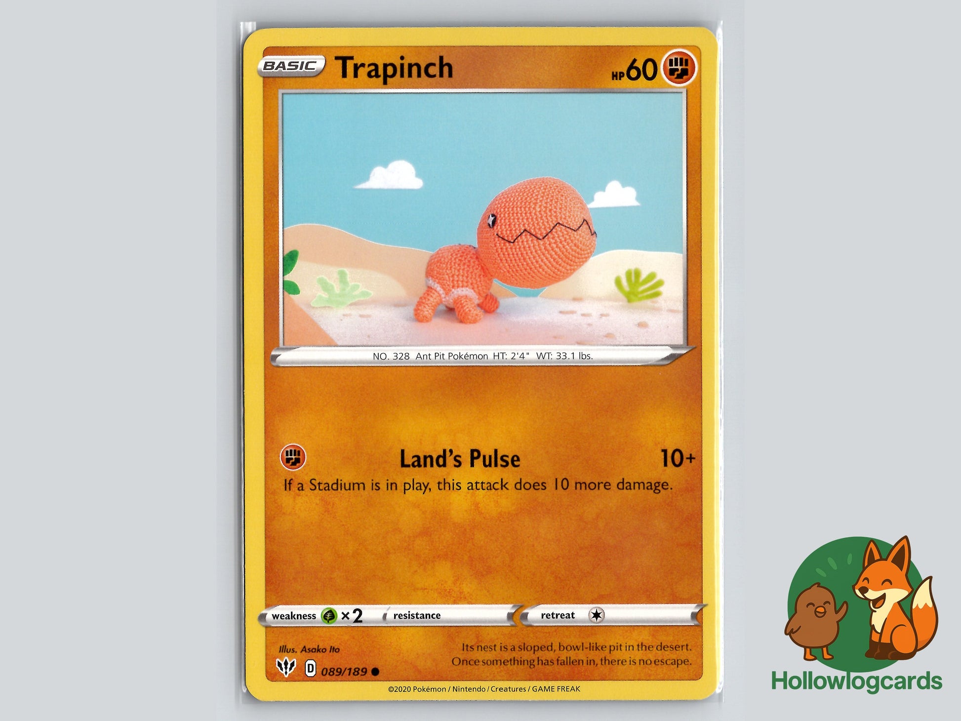 Image of Trapinch Darkness Ablaze (DAA) #089
