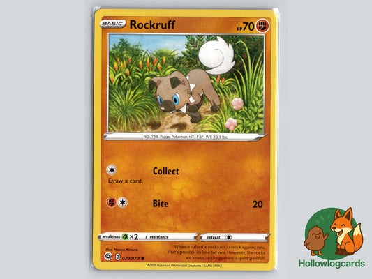 Image of Rockruff Champions Path (CPA) #029