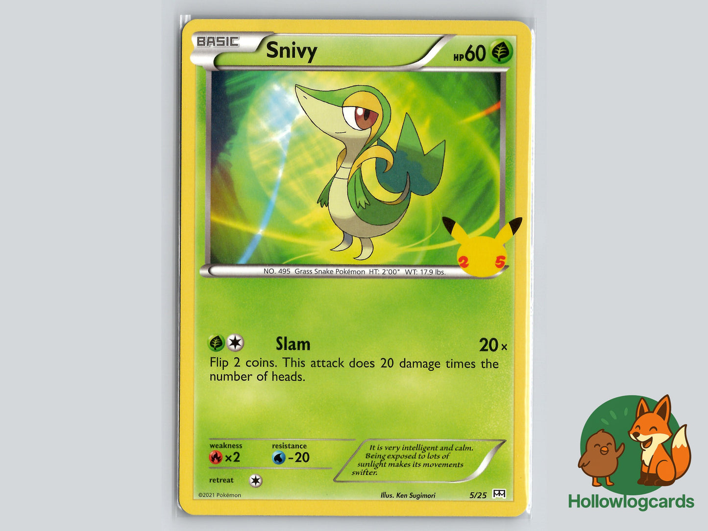 Image of Snivy McDonalds Collection 2021 (MCD21) #5