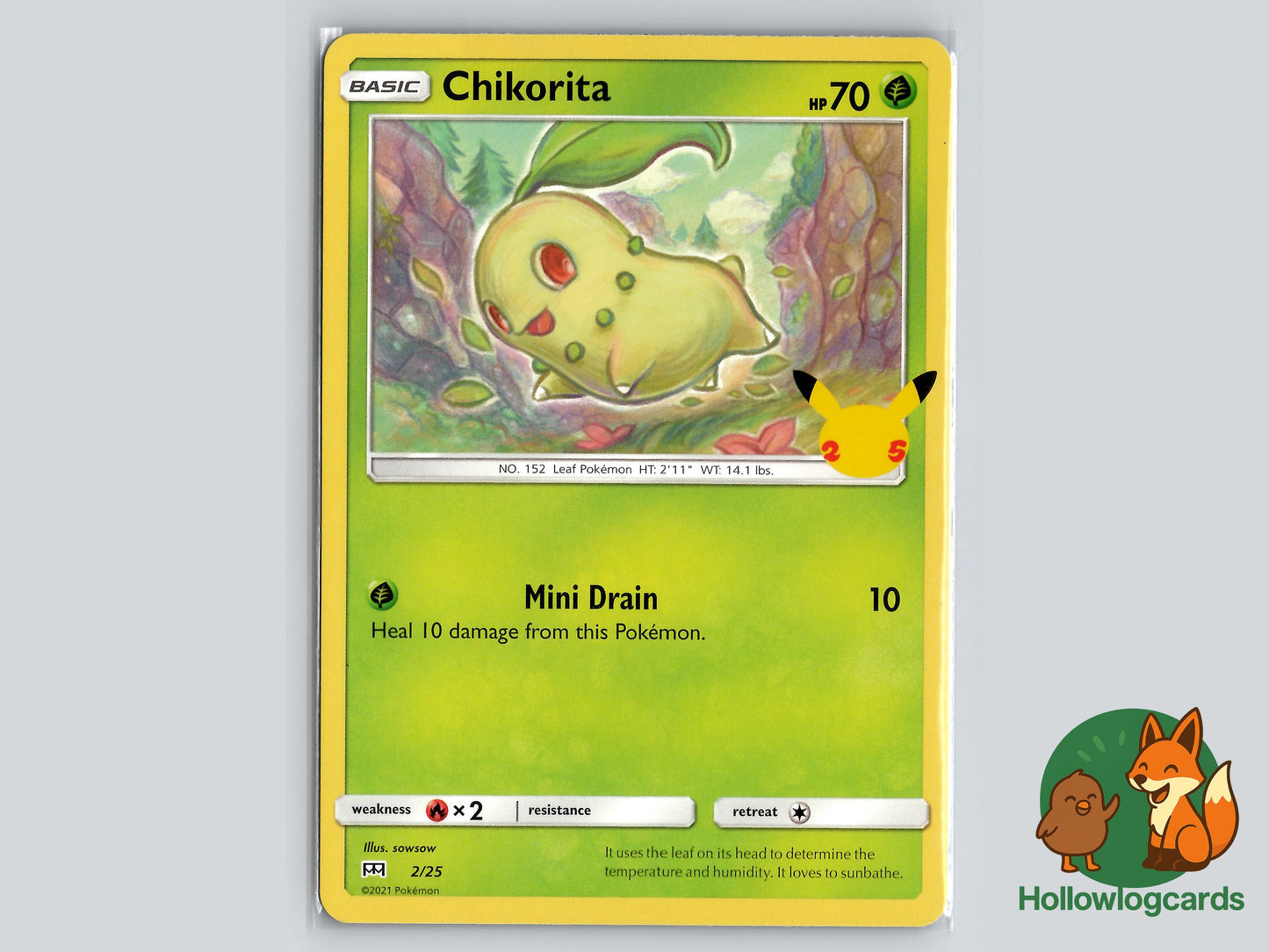 Image of Chikorita McDonalds Collection 2021 (MCD21) #2