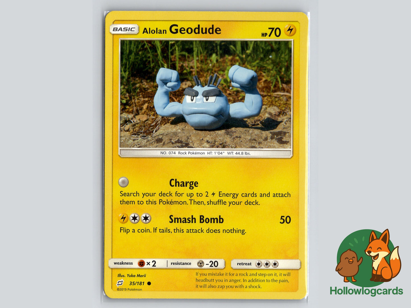 Image of Alolan Geodude Team Up (TEU) #35