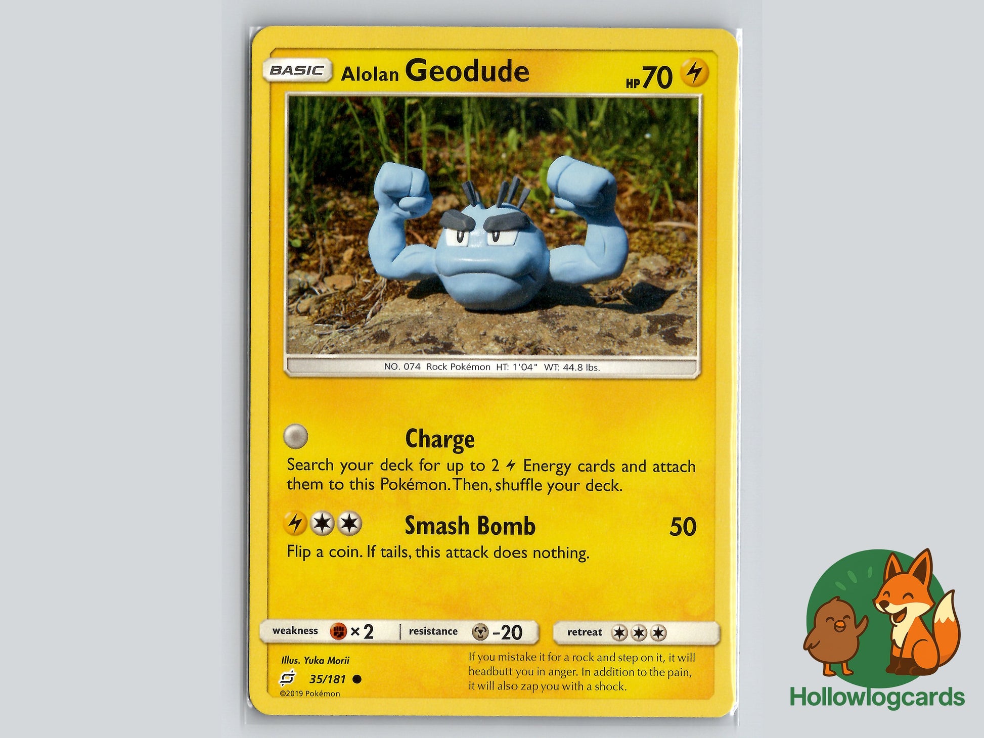 Image of Alolan Geodude Team Up (TEU) #35