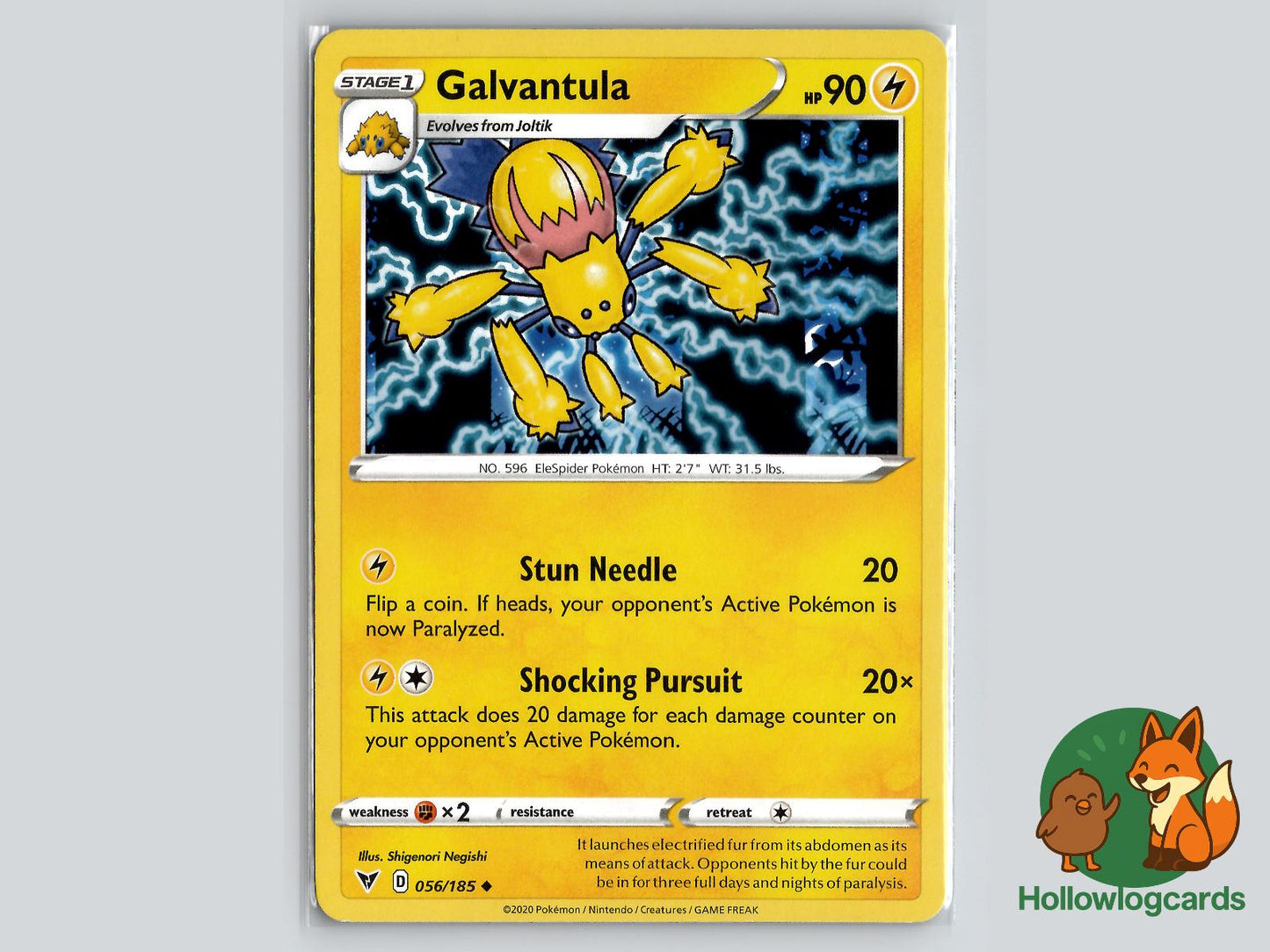 Galvantula (056/185) - Vivid Voltage Pokémon Card