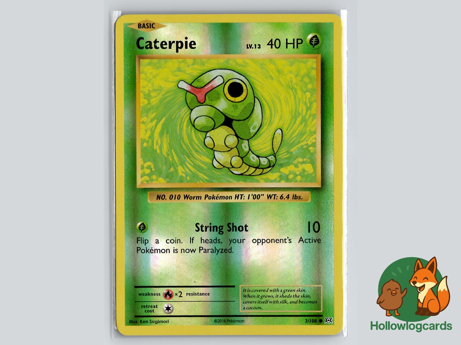Caterpie (3/108) - Evolutions Pokémon Card