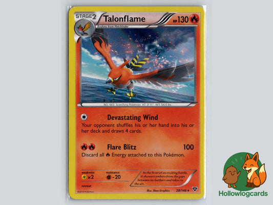 Talonflame (28/146) - XY Pokémon Card