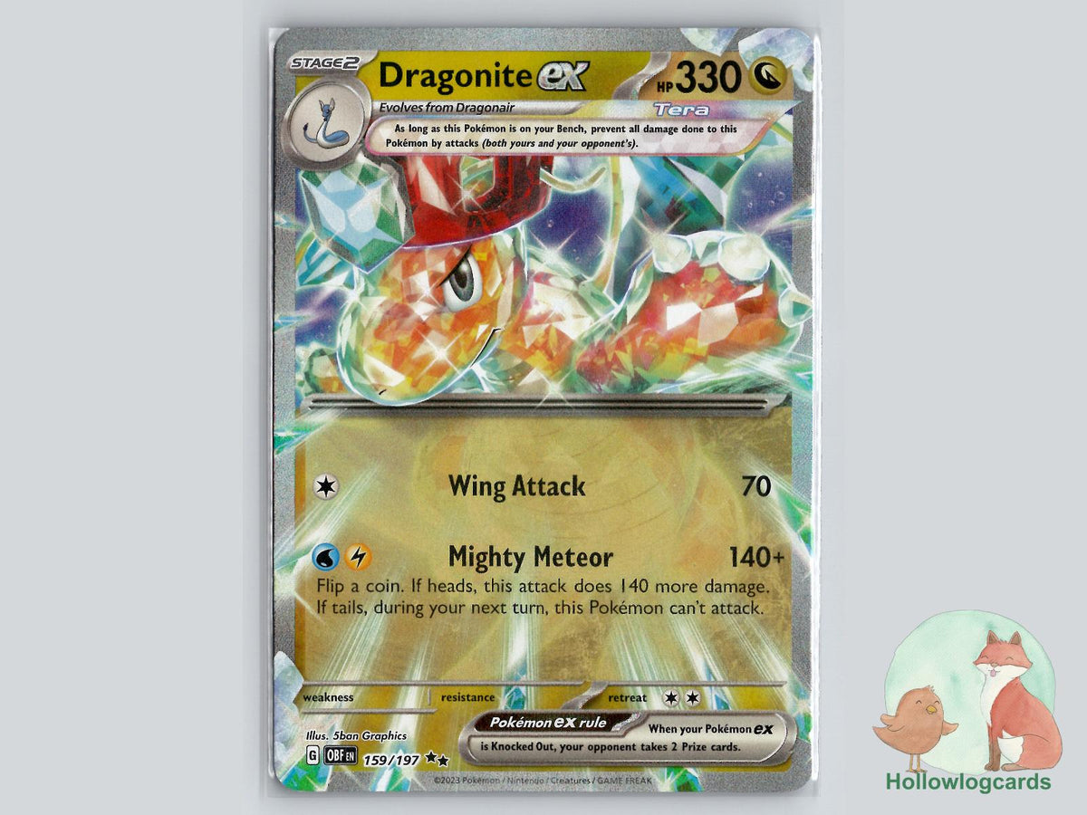 Dragonite ex (159/197) - Obsidian Flames Pokémon Card
