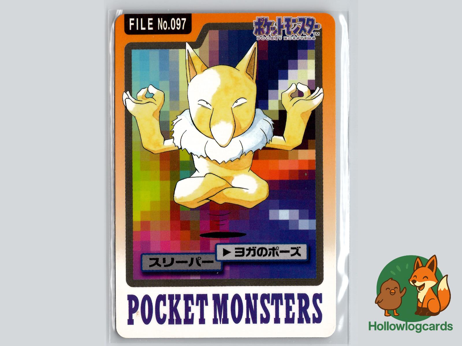 Hypno Pokémon Card