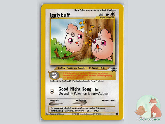 Igglybuff (36) - Wizards Black Star Promos Pokémon Card