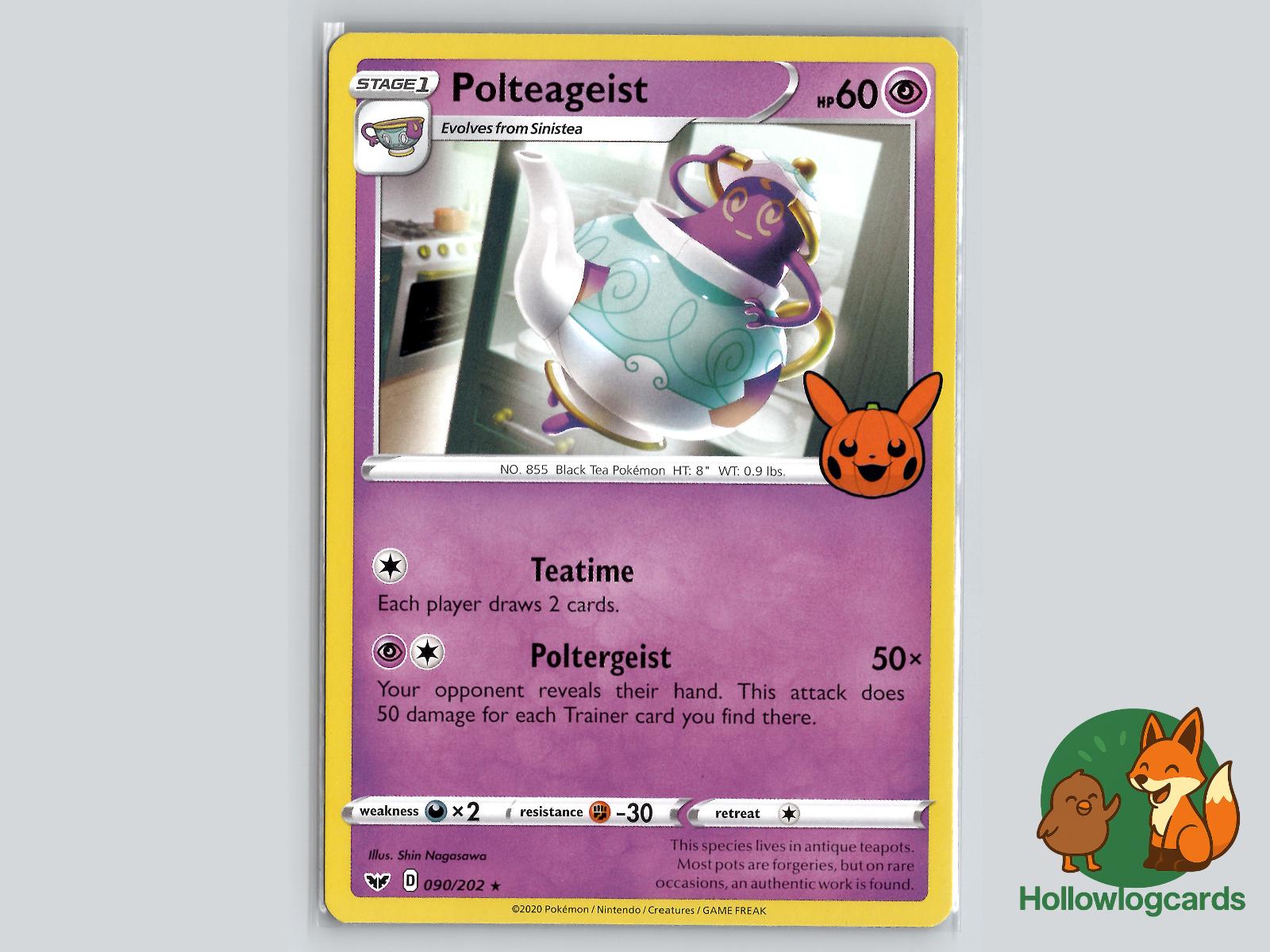 Polteageist (090/202) Pokémon Card