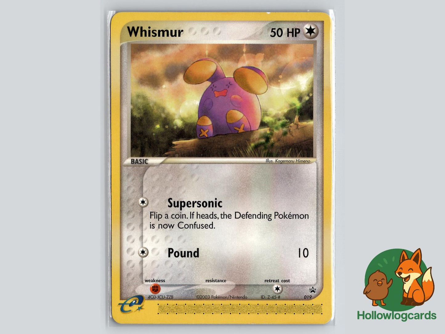 Whismur (019) - Nintendo Black Star Promos Pokémon Card