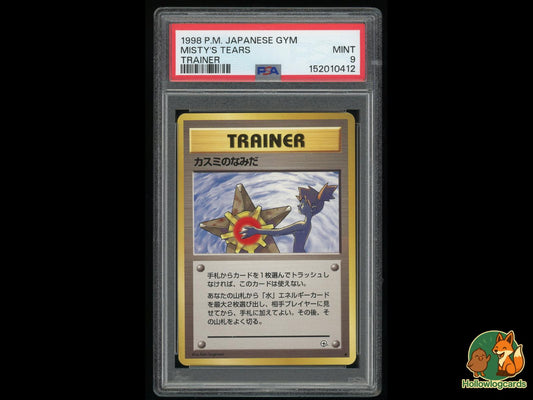 Graded Misty's Tears Pokémon Card