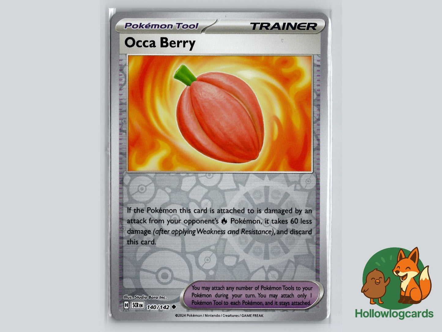 Occa Berry (140/142) - Stellar Crown Pokémon Card