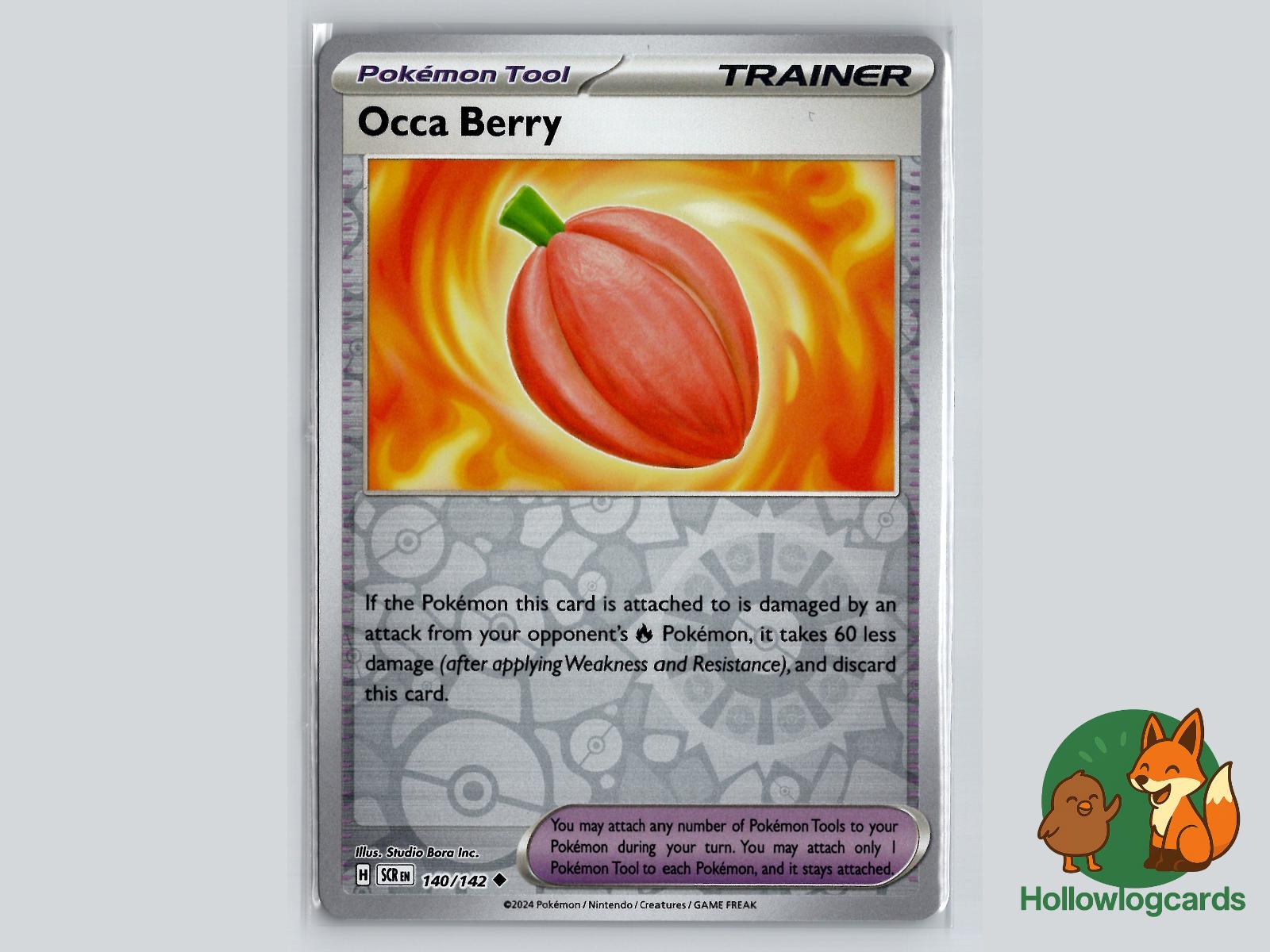 Occa Berry (140/142) - Stellar Crown Pokémon Card