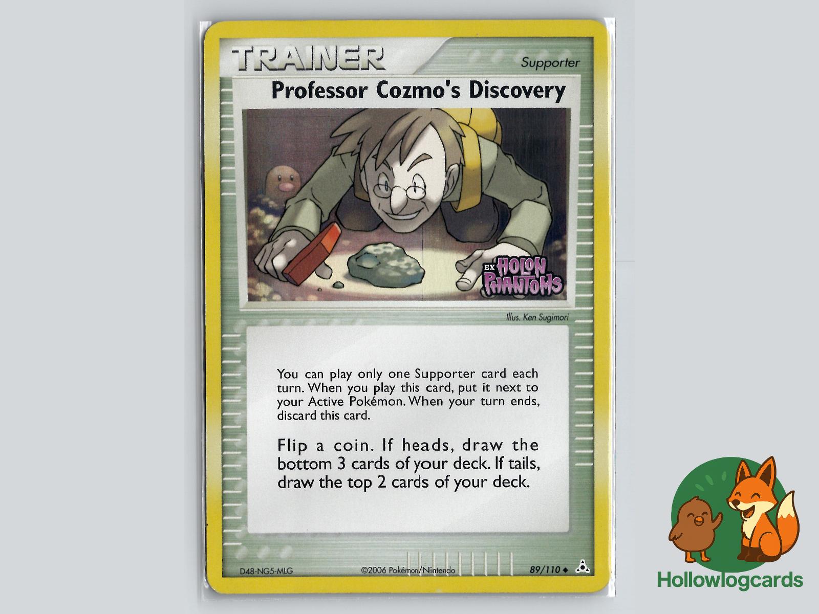 Professor Cozmo's Discovery (89/110) - Holon Phantoms Pokémon Card
