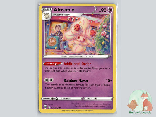 Alcremie (071/172) - Brilliant Stars Pokémon Card