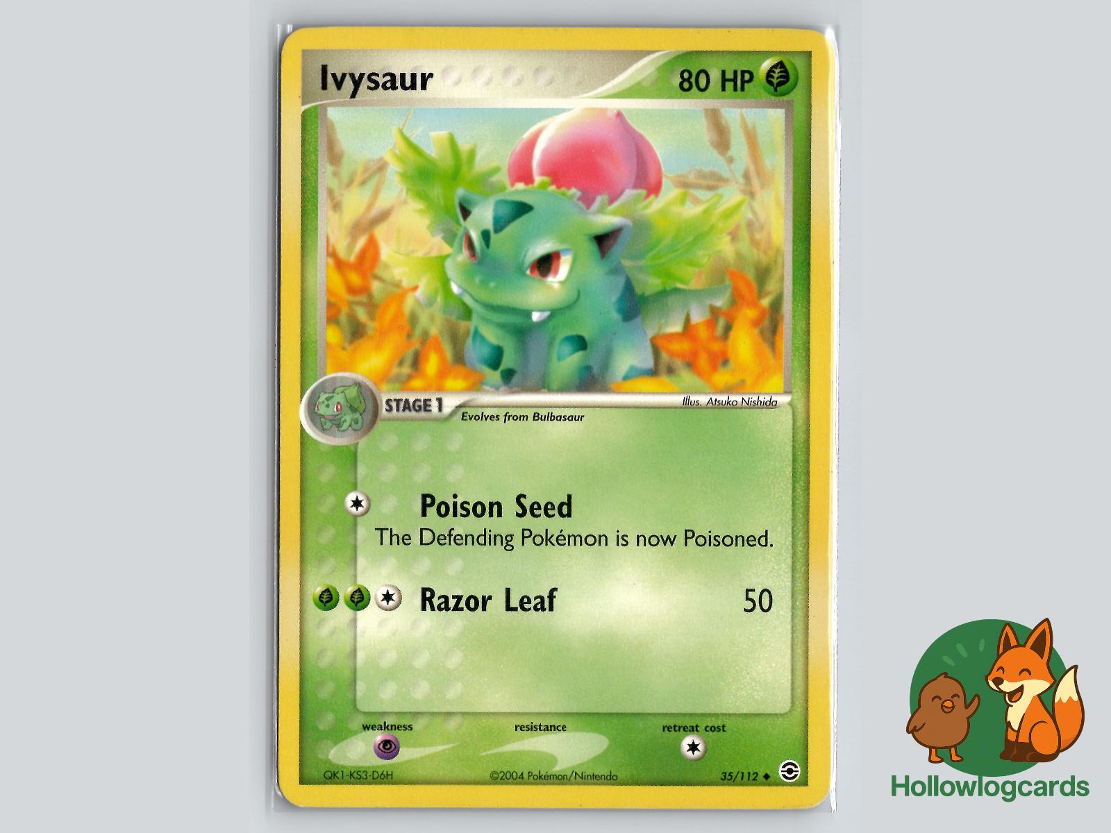 Ivysaur (35/112) - FireRed & LeafGreen Pokémon Card