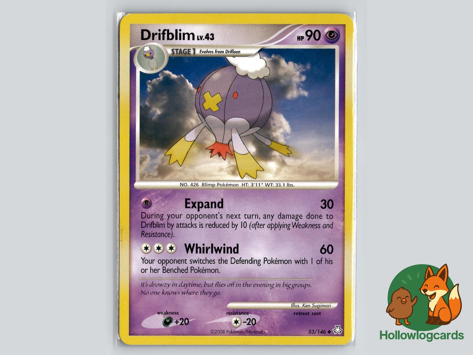 Drifblim (53/146) - Legends Awakened Pokémon Card
