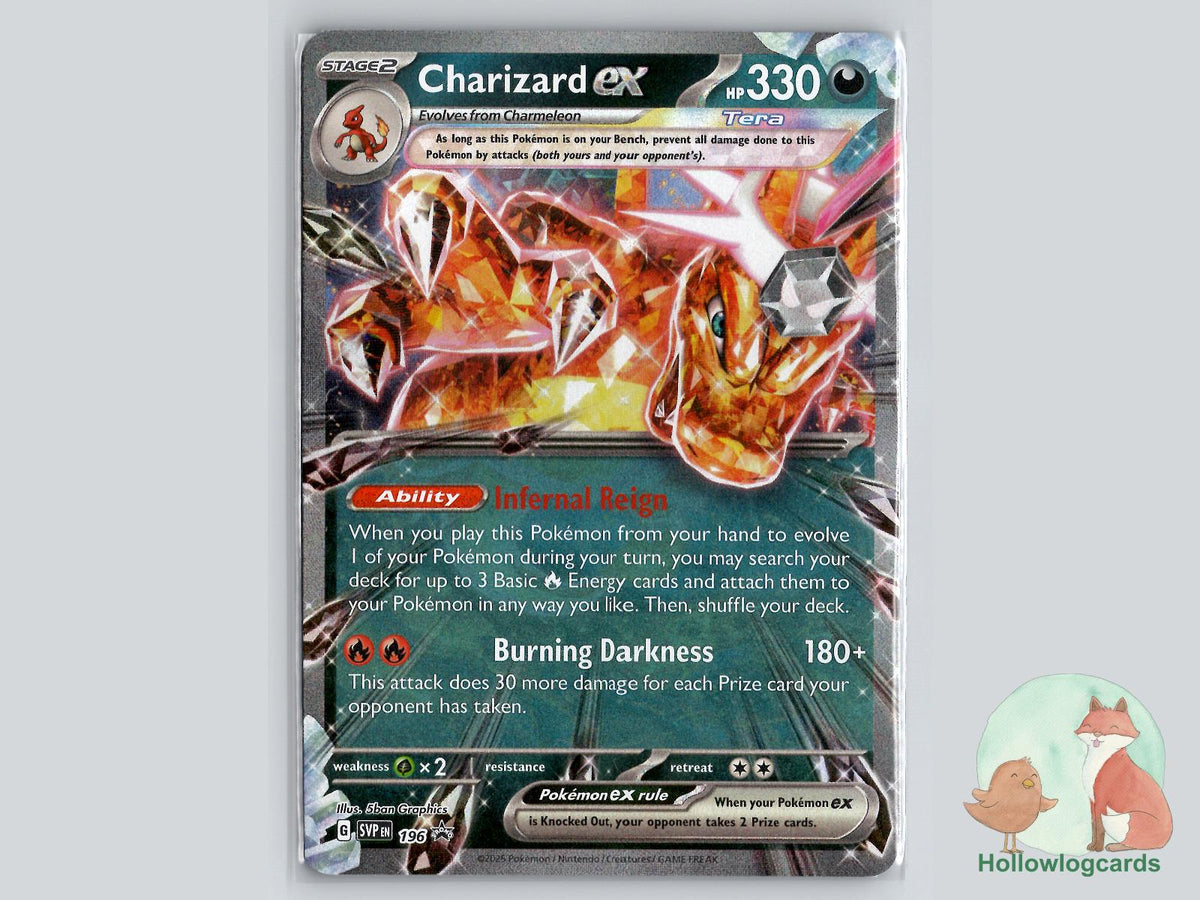 Charizard ex (196) - Scarlet & Violet Pokémon Card