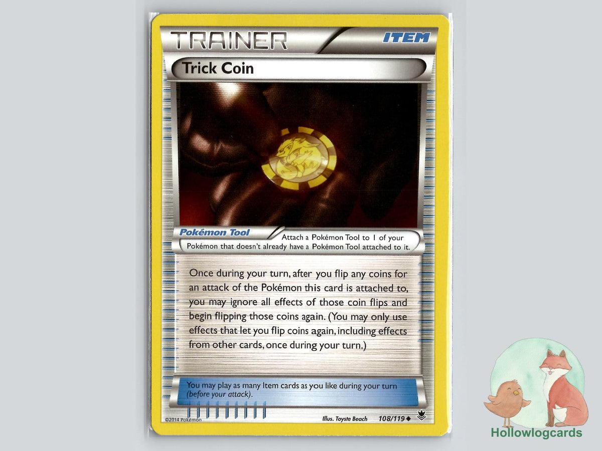Trick Coin (108/119) - Phantom Forces Pokémon Card