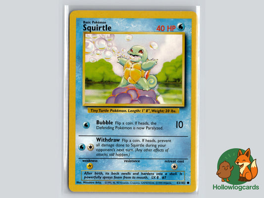 Image of Squirtle Base Set (BS) #63