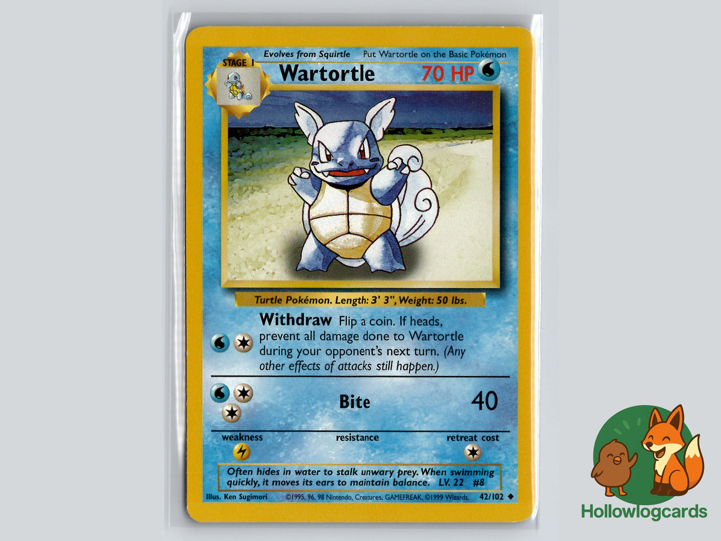 Image of Wartortle Base Set (BS) #42