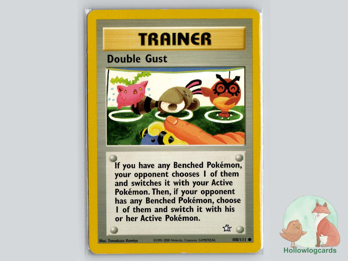 Double Gust (100/111) - Neo Genesis Pokémon Card