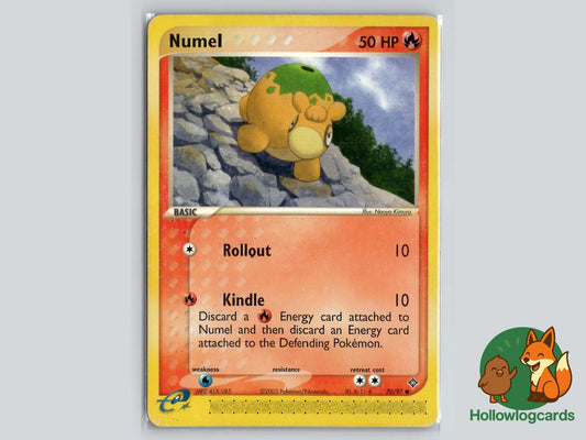 Numel (70/97) - Dragon Pokémon Card