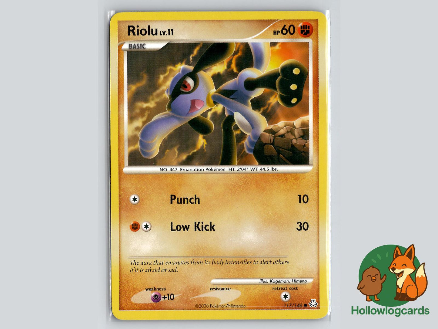 Riolu (117/146) - Legends Awakened Pokémon Card