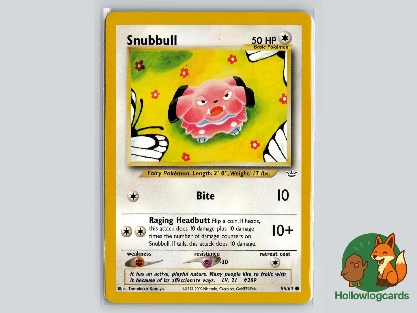 Snubbull (55/64) - Neo Revelation Pokémon Card