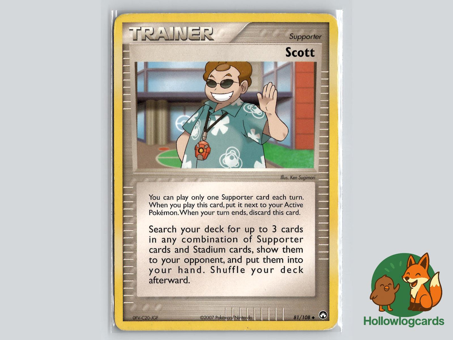 Scott (81/108) - Power Keepers Pokémon Card