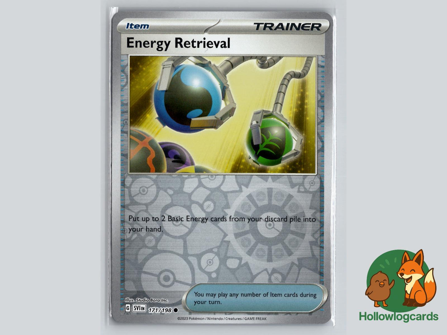 Energy Retrieval (171/198) - Scarlet & Violet Pokémon Card