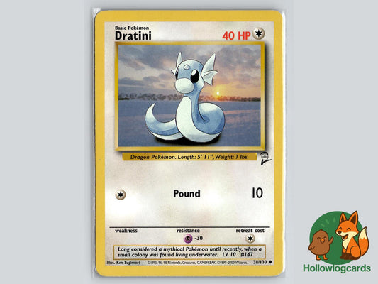 Dratini (38/130) - Base Set 2 Pokémon Card