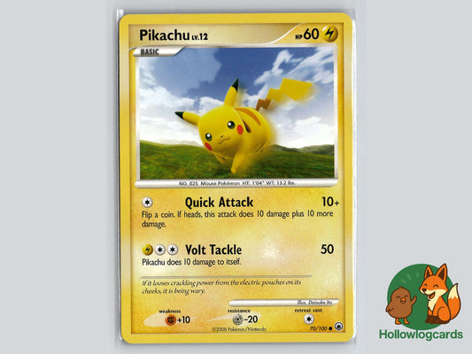 Pikachu (70/100) - Majestic Dawn Pokémon Card