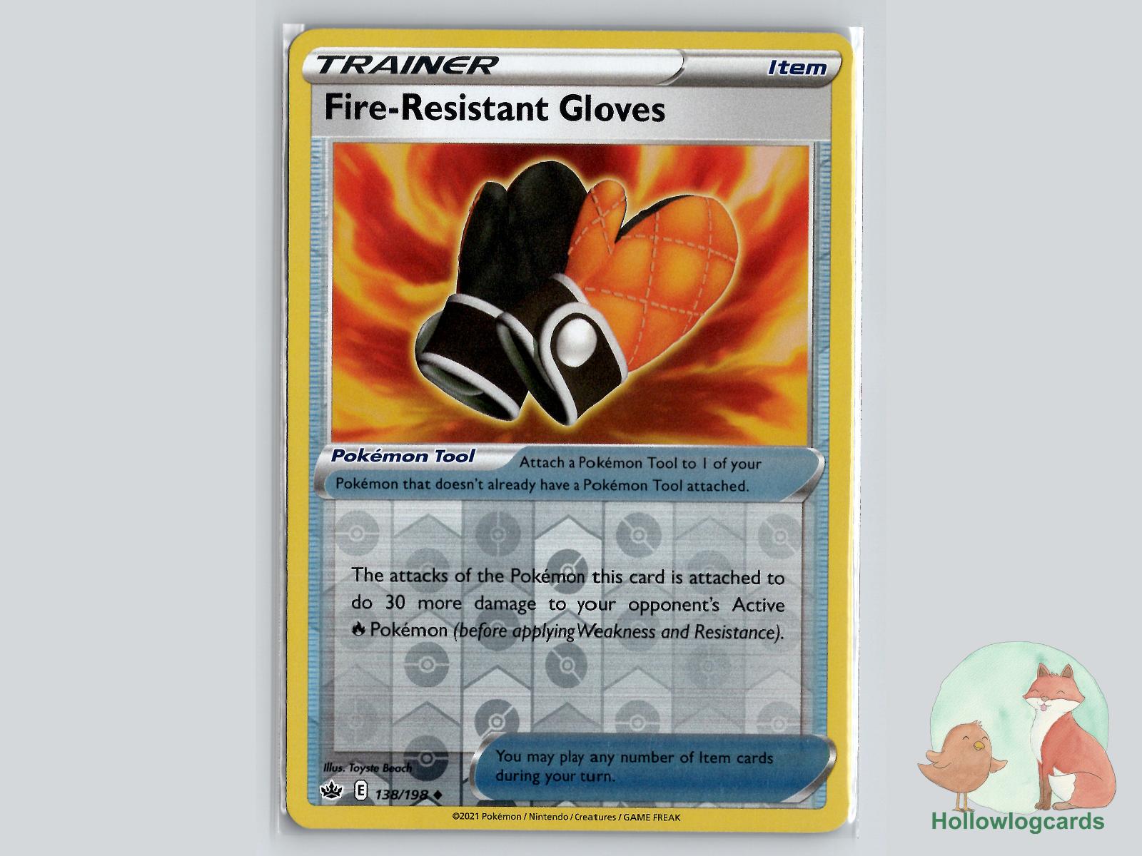 Fire (138/198) - Chilling Reign Pokémon Card