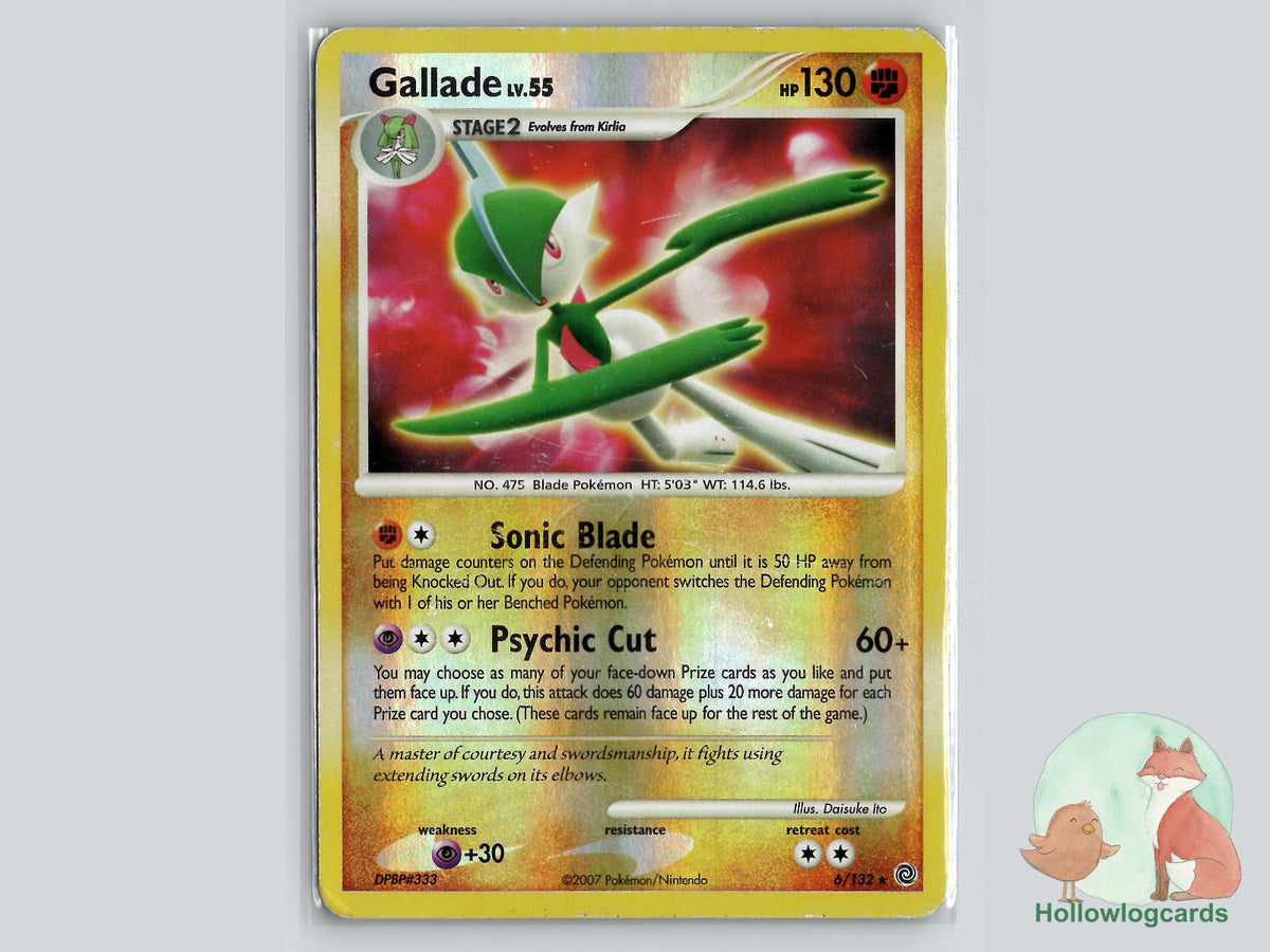 Gallade (6/132) - Secret Wonders Pokémon Card
