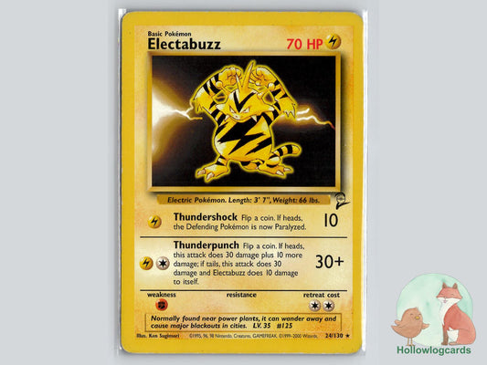 Electabuzz (24/130) - Base Set 2 Pokémon Card