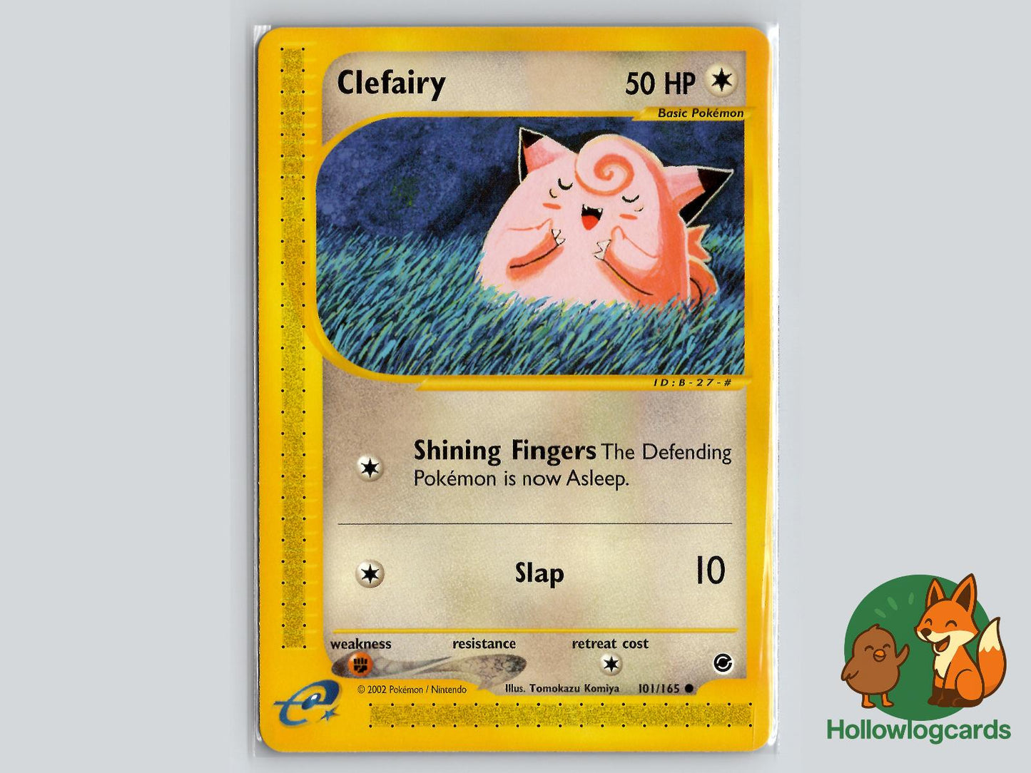 Clefairy (101/165) - Expedition Base Set Pokémon Card