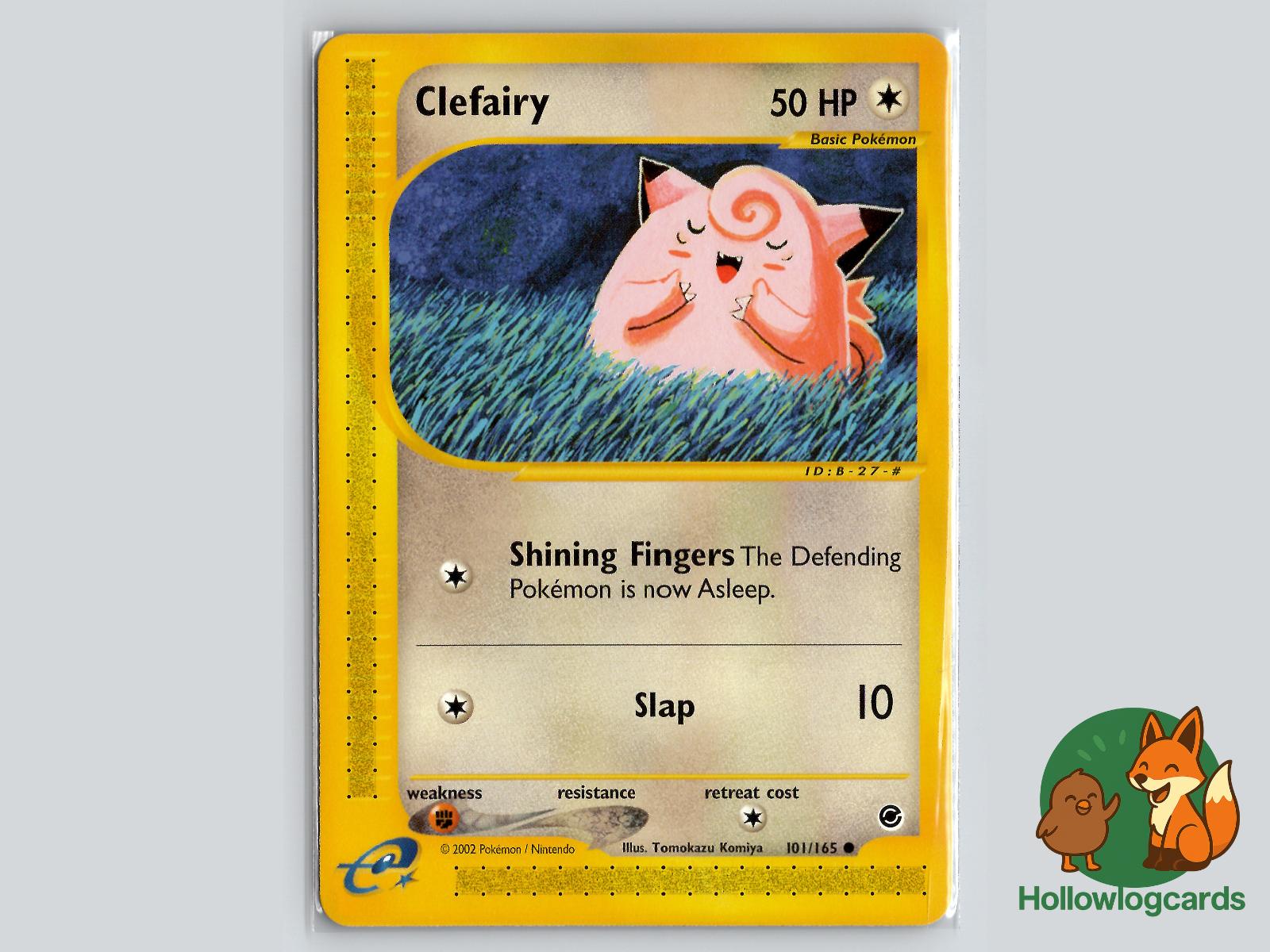 Clefairy (101/165) - Expedition Base Set Pokémon Card