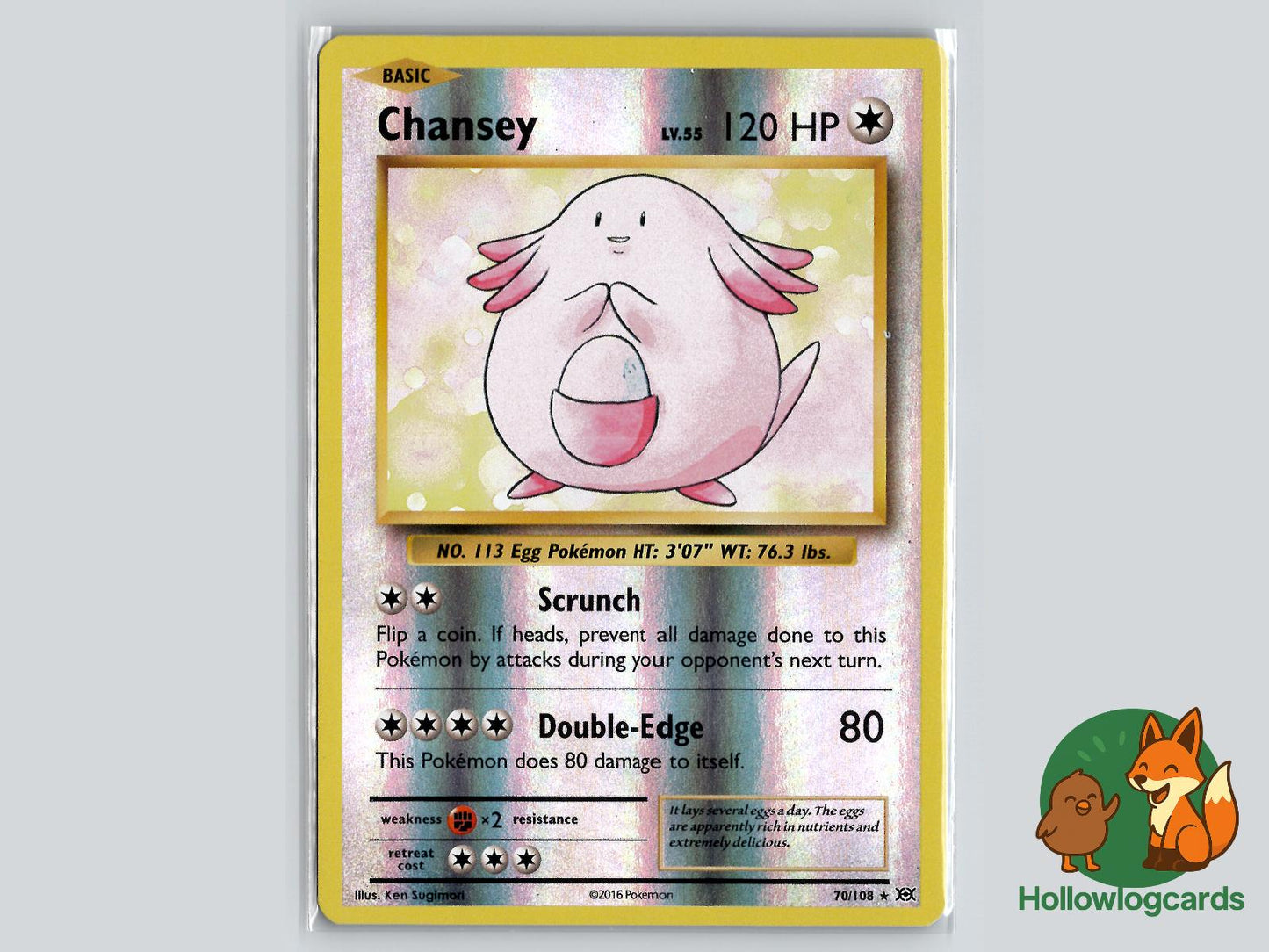 Chansey (70/108) - Evolutions Pokémon Card
