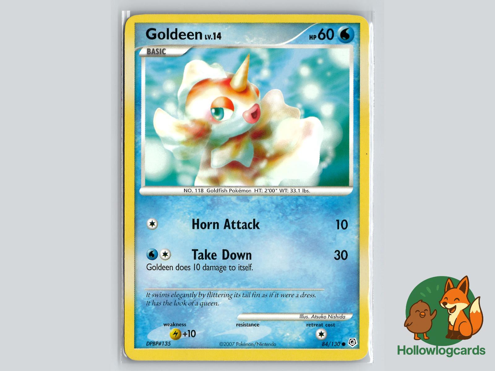Goldeen (84/130) - Diamond & Pearl Pokémon Card