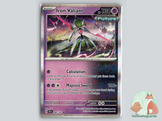 Iron Valiant (080/162) - Temporal Forces Pokémon Card