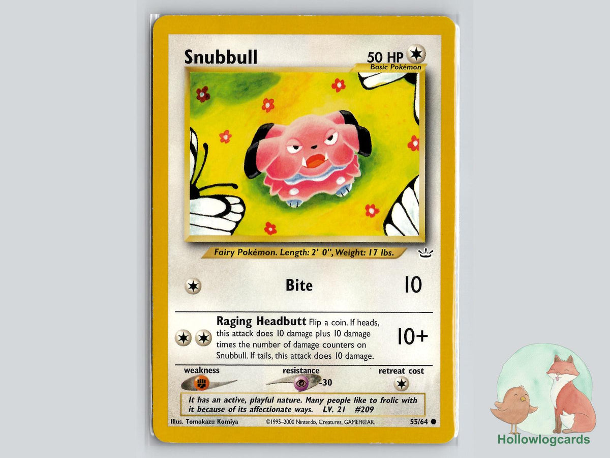 Snubbull (55/64) - Neo Revelation Pokémon Card