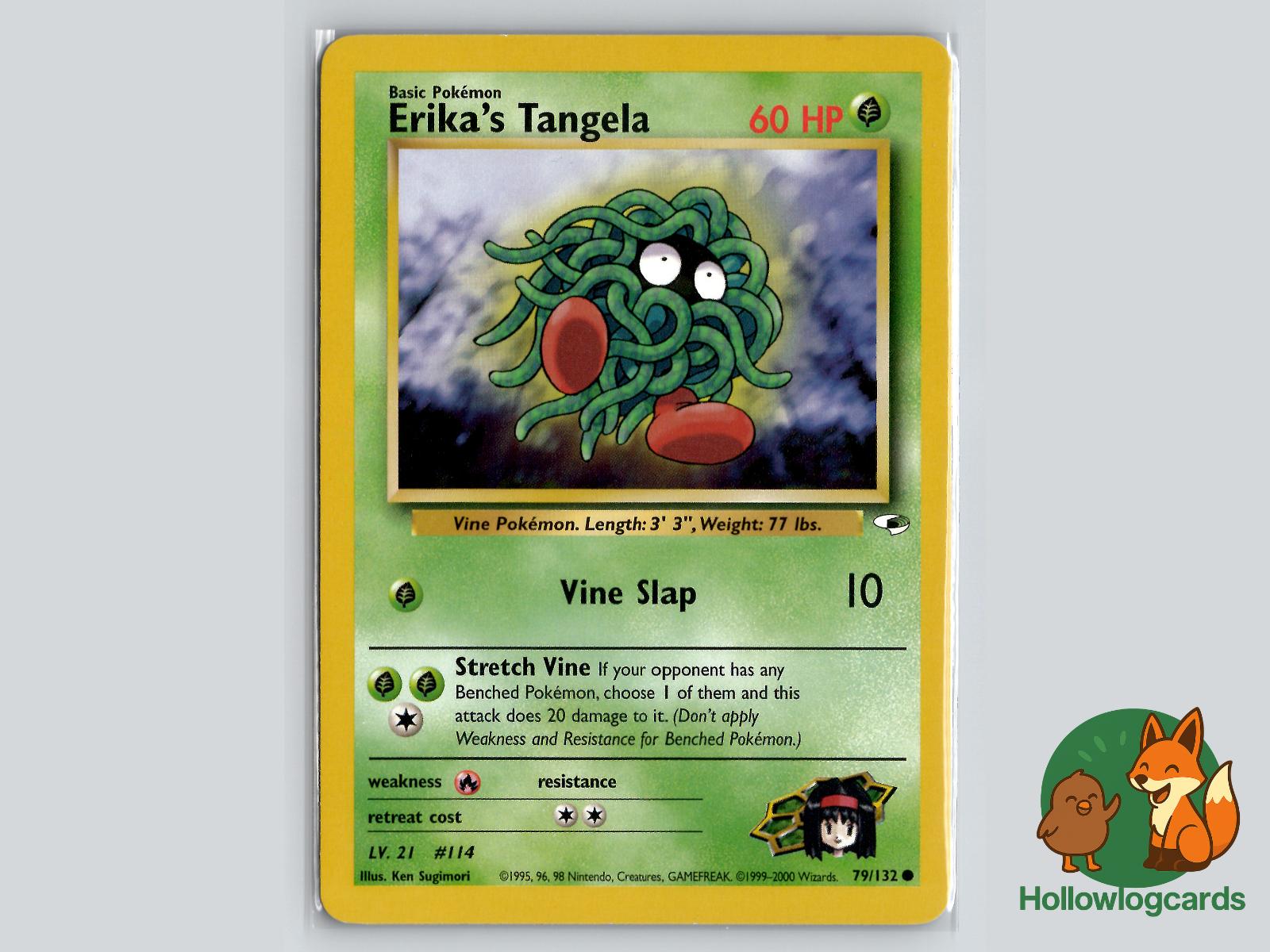Erika's Tangela (79/132) - Gym Heroes Pokémon Card