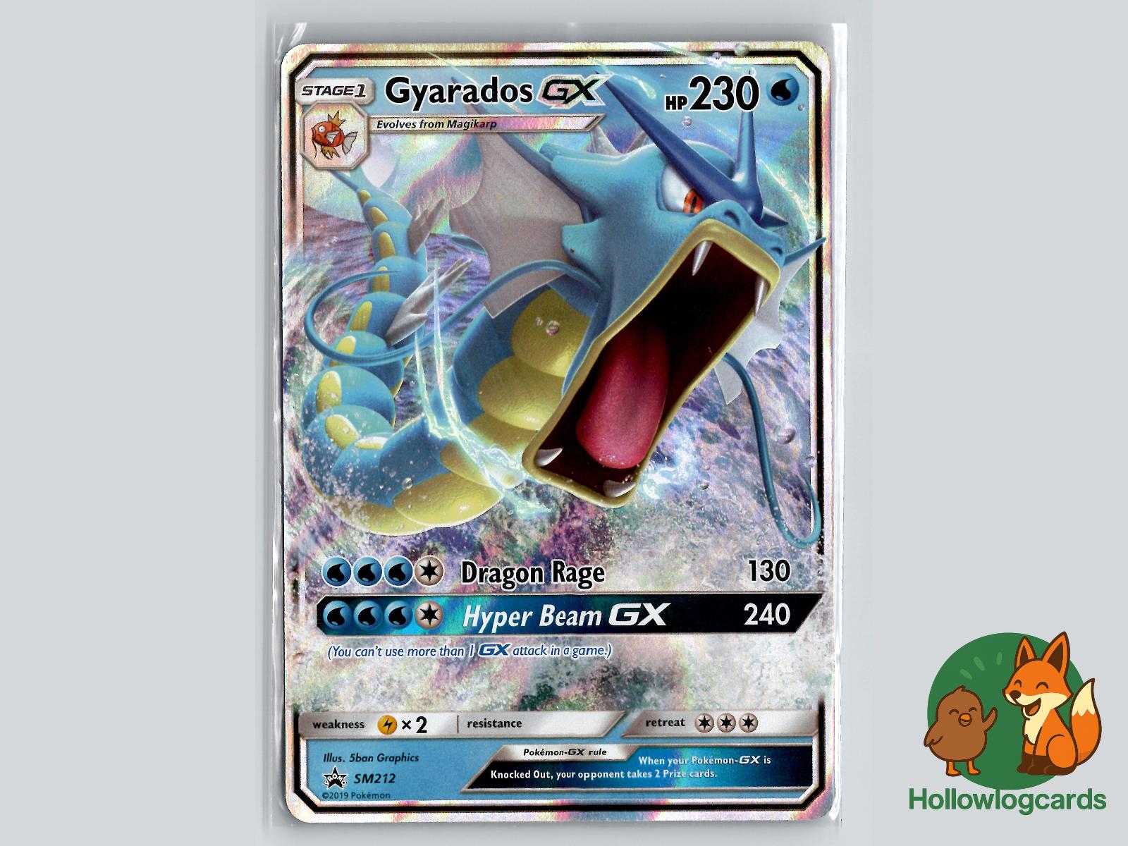 Gyarados GX (SM212) - Sun & Moon Pokémon Card