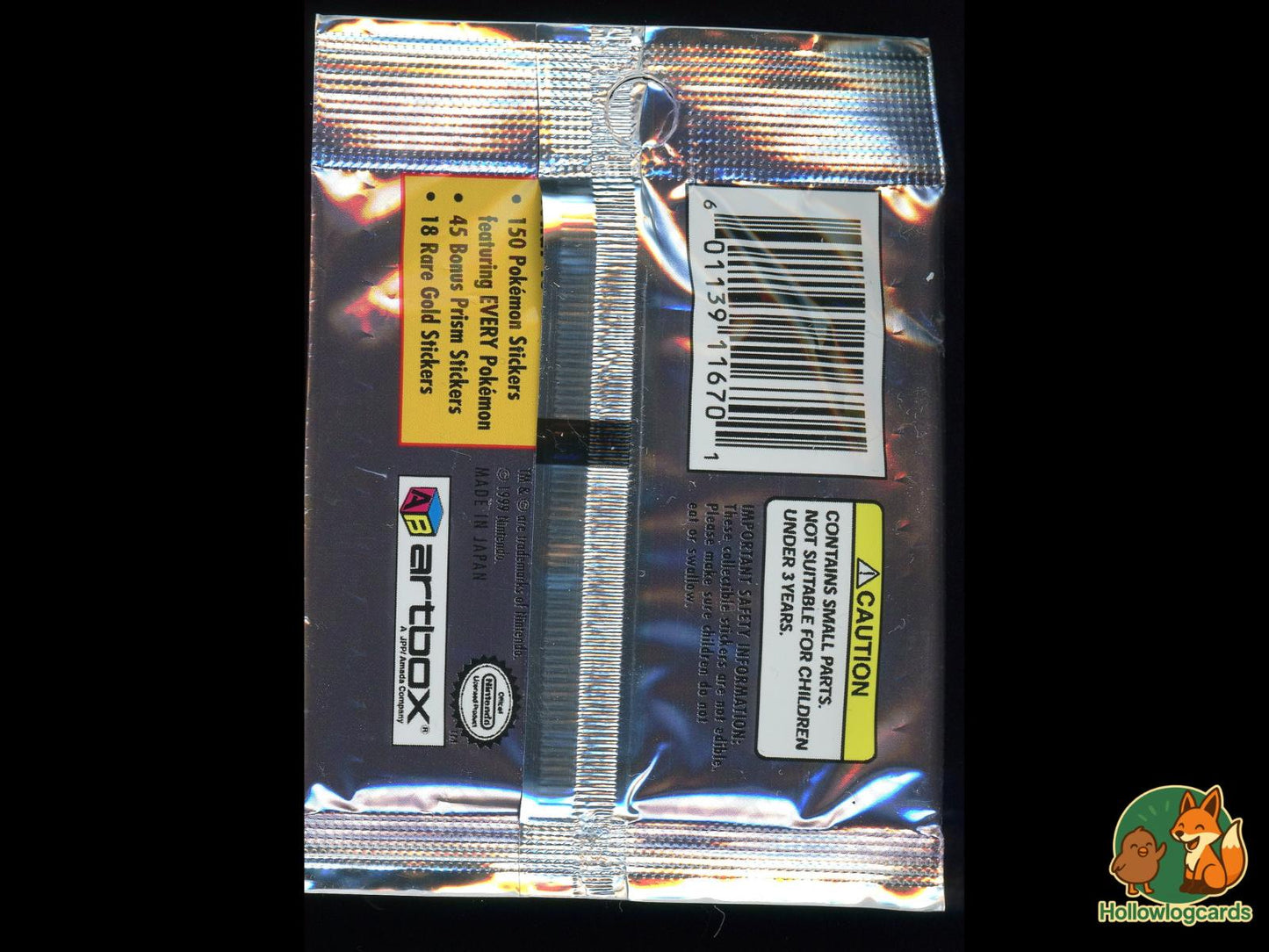 Artbox Stickers - SEALED PACK Series 1 - Unopened