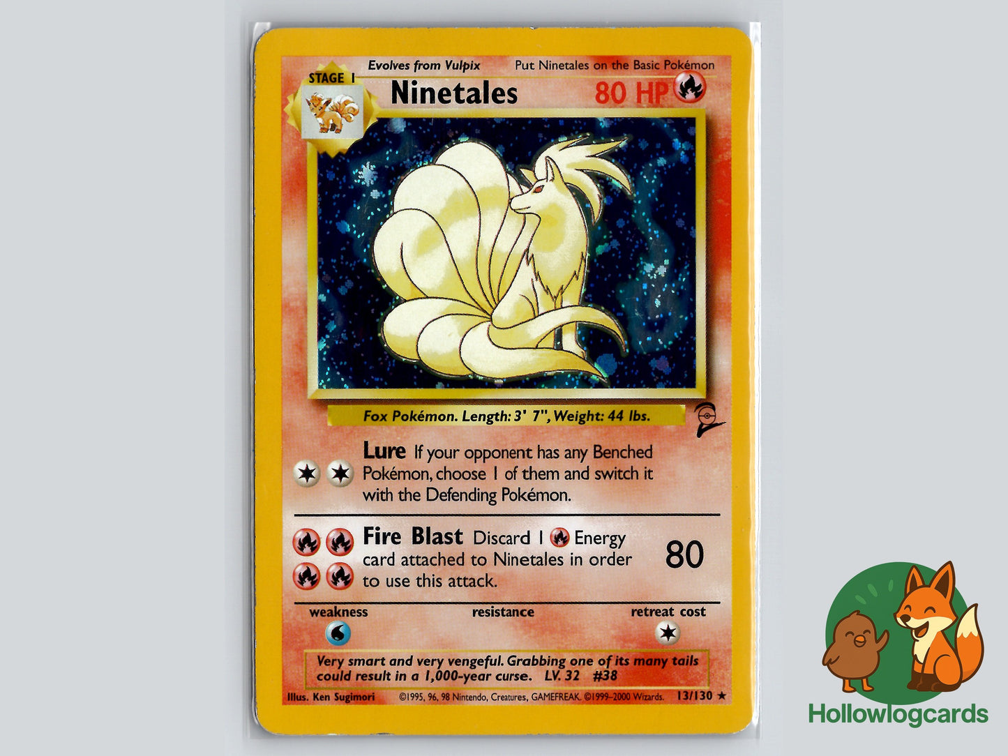 Image of Ninetales Base Set 2 (B2) #13
